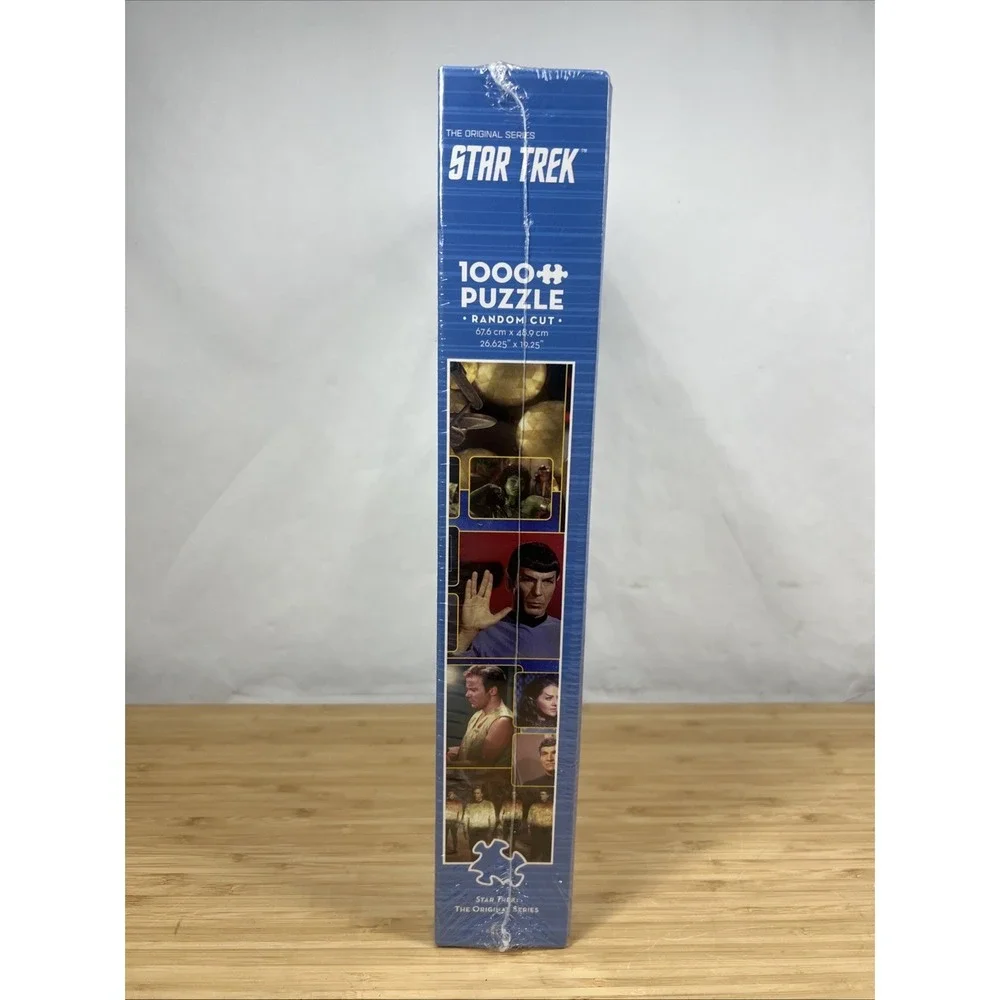 Star Trek Original Series Cobble Hill 1000 Piece Puzzle & Poster NEW Sealed 2019